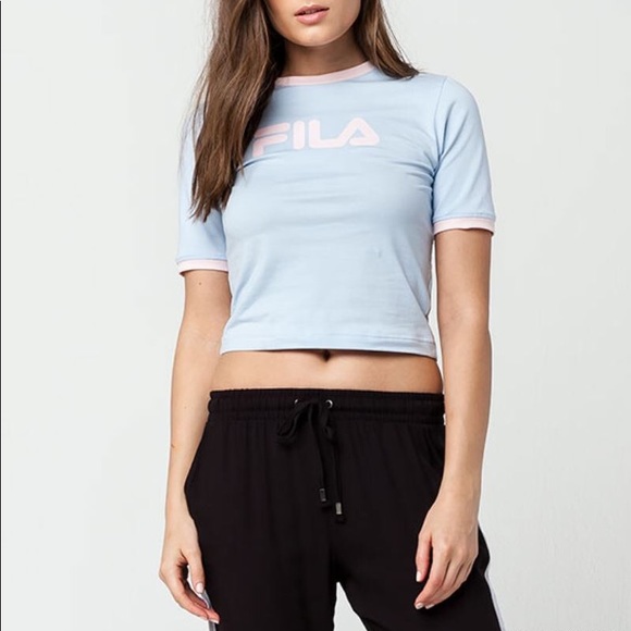 fila tionne cropped tee